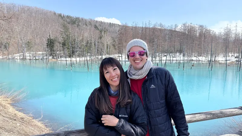 Pim and Milan in Hokkaido